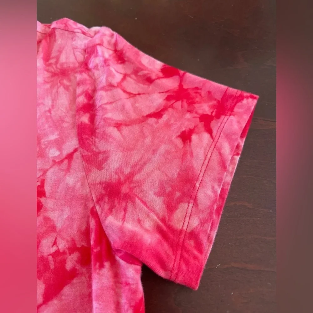 CALVIN KLEIN Woman’s Tie Dye Short Sleeve T-Shirt Dress size Small - Picture 10 of 10